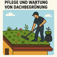 Pflege und Wartung einer Dachbegrünung durch Dachbegrünung Schäfer. Wir machen eine Regelmäßige Kontrolle von Pflanzen, Substrat, Entwässerung und Dachanschlüssen auf einem begrünten Dach für eine langfristige Funktion und gesundes Pflanzenwachstum der Dachbegrünung. Eine dauerhaft gepflegte Dachbegrünung sorgt für eine nachhaltige und Funktionsfähige Dachbegrünung.